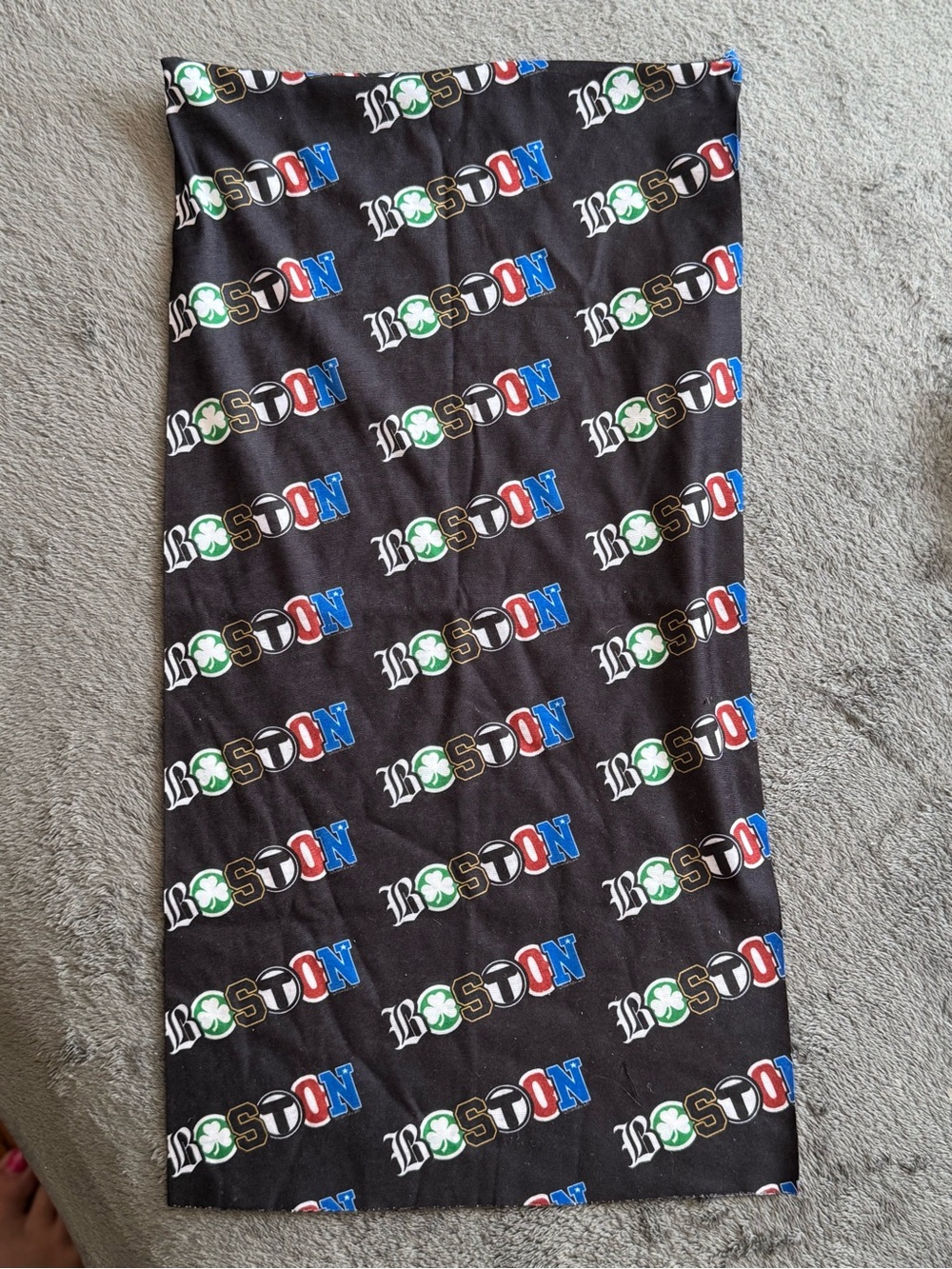 Boston Sports Teams multi-use tubular bandana scarf/ Neck Gaiter
